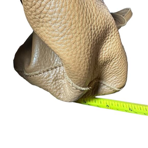 The Sak Collective Baylis Soft Leather Satchel brown chevron detail crossbody - Picture 13 of 13